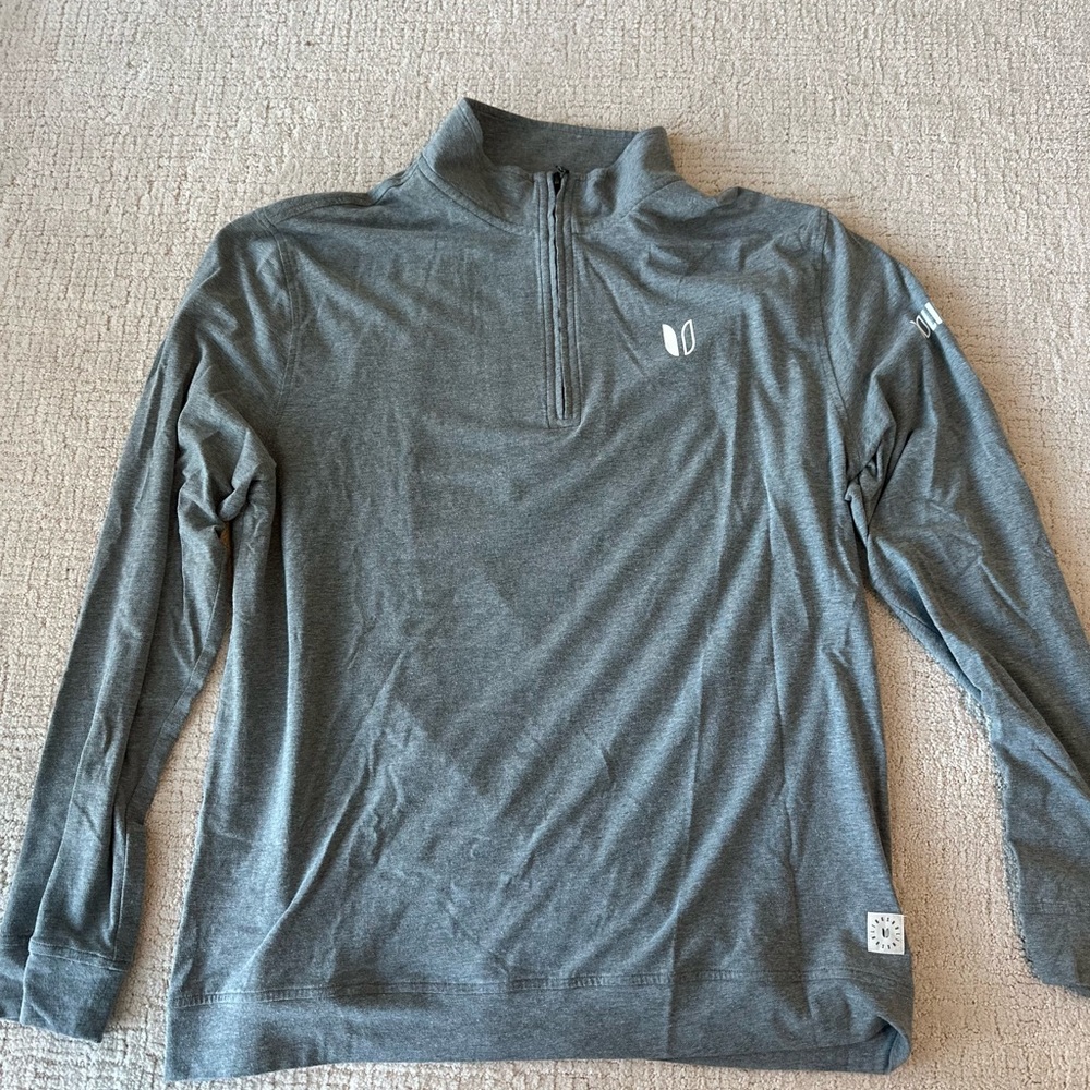 Linksoul grey quarter zip